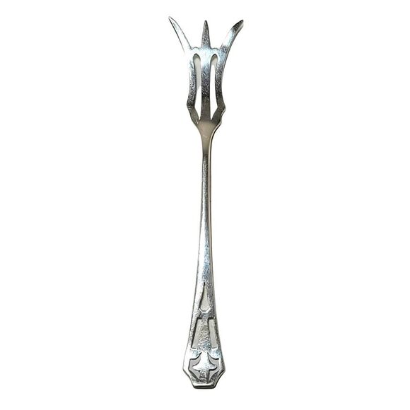 VINTAGE WEBSTER STERLING SILVER PIERCED HANDLE SERIES LEMON FORK - 5" - Picture 1 of 6